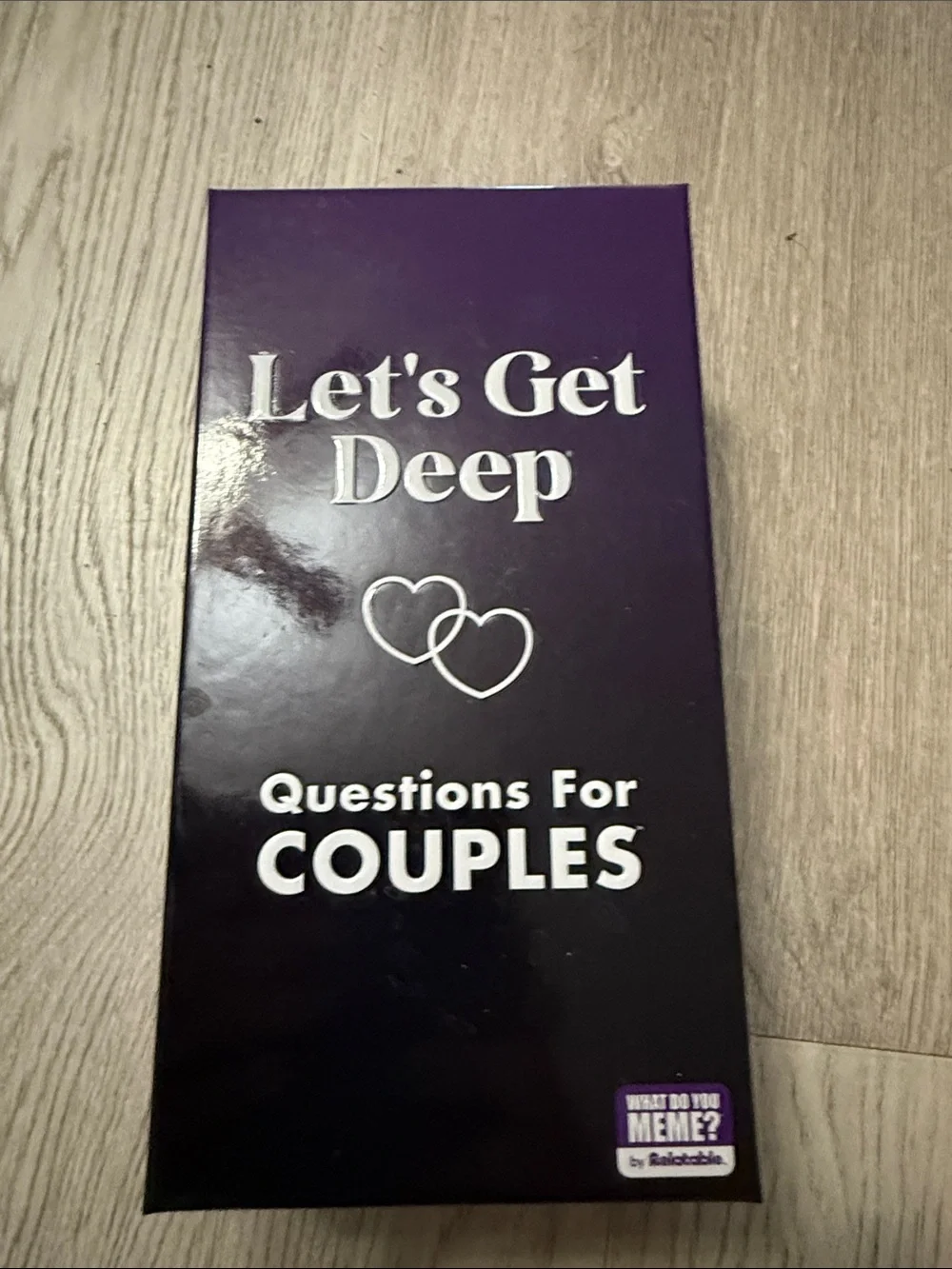 Let's Get Deep - Questions for Couples (Purple)